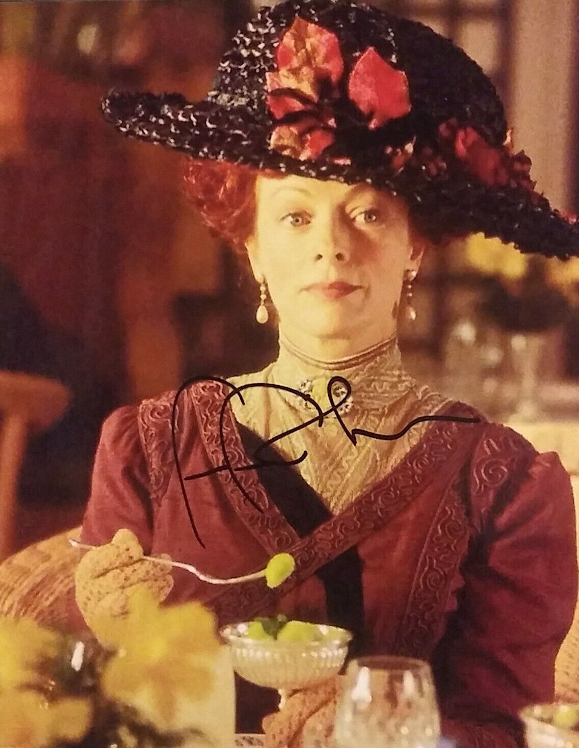 Frances Fisher - Titanic - Signed 8x10