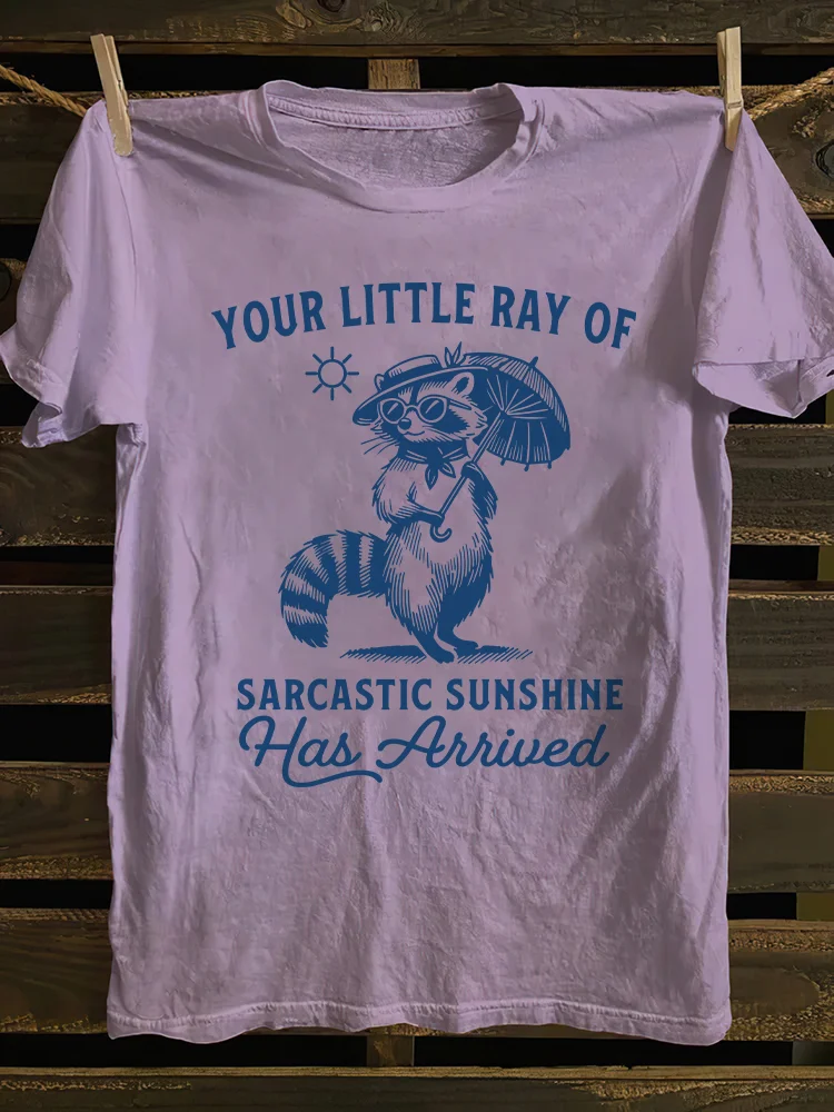 Your Little Ray Of Sarcastic Sunshine Has Arrived T-Shirt