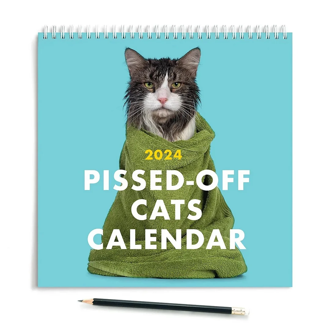😸2024 Pissed-Off Cats Calendar