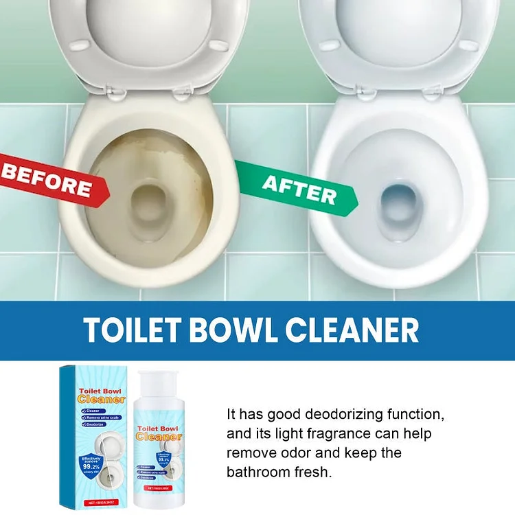 💥BUY 1 GET 1 FREE💥Household Powerful Fresh Scent Toilet Bowl Cleaner