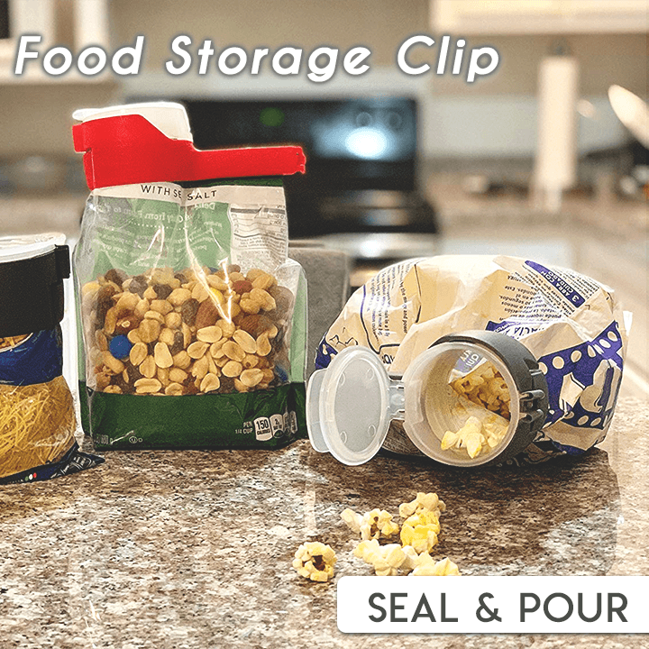 Seal & Pour Food Storage Clip