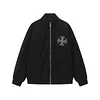 Chrome Hearts Horseshoe Cross Jacket - Black Street Embroidered Coat 8800