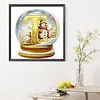 Diamond Painting -5D Full Round Drill Xmas Alphabet Ball T