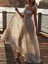 Sequined Shining Bandage Wedding Maxi Dress