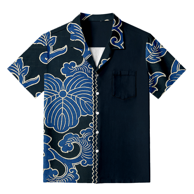 Comstylish Japanese Aloha Hawaiian Shirt