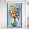 (40*70cm)Flower - Full Round Drill Diamond Painting