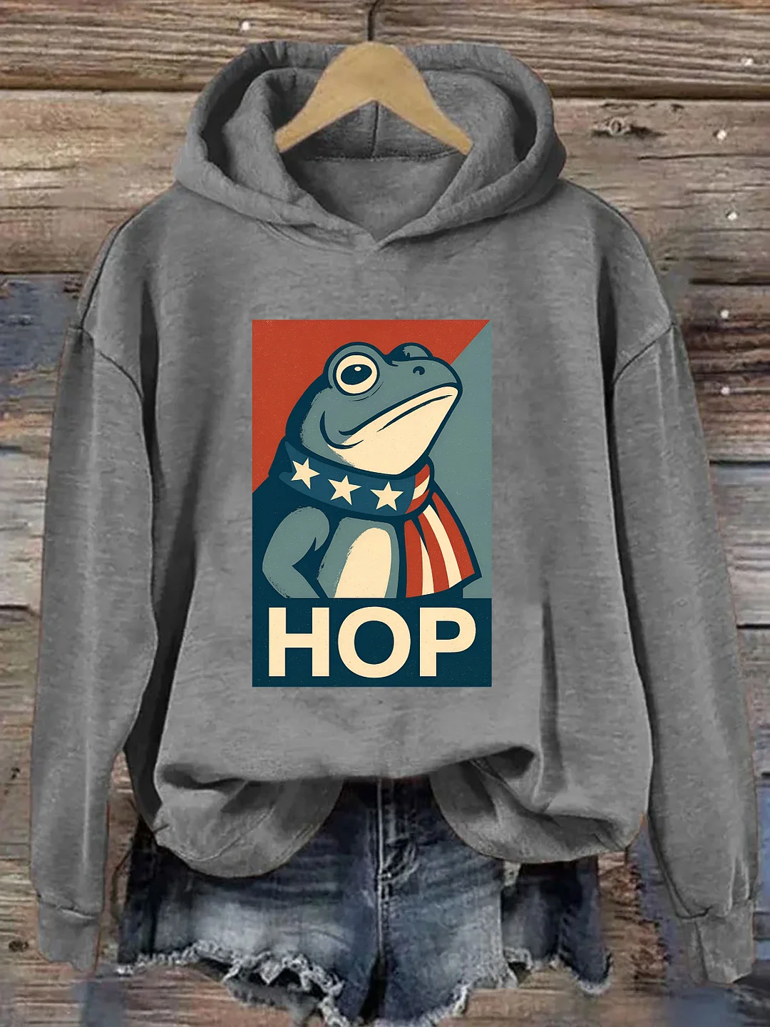 Portland HOP Frog Hoodie