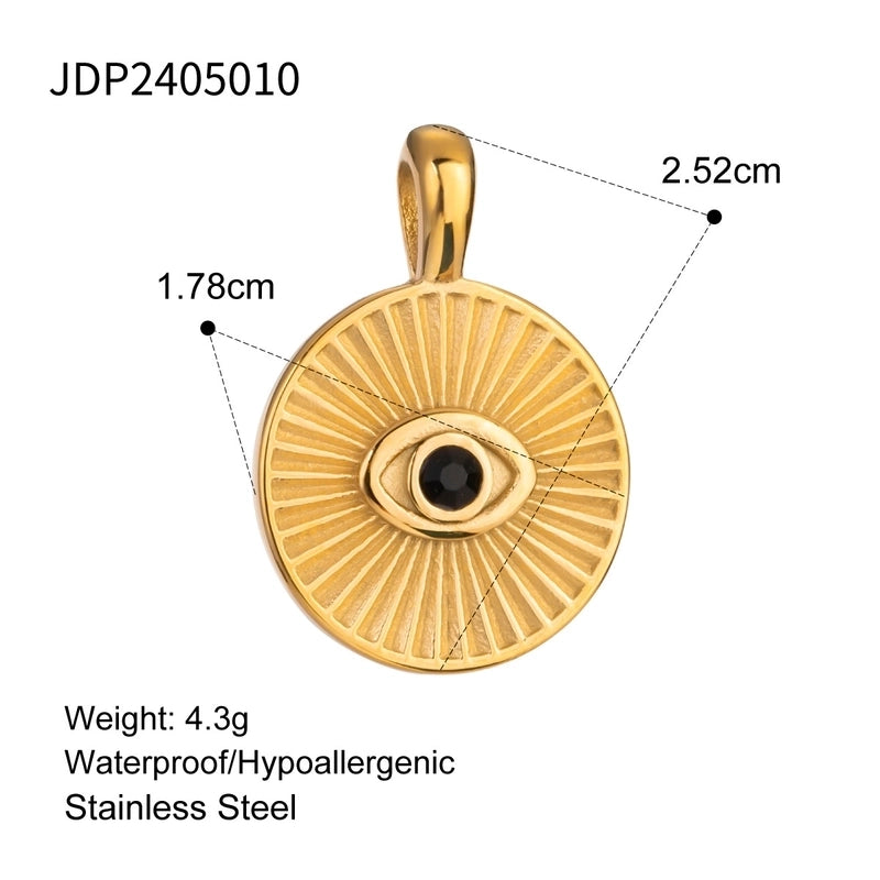 1 Piece 304 Stainless Steel Cross Heart Shape Jewelry Accessories Pendant