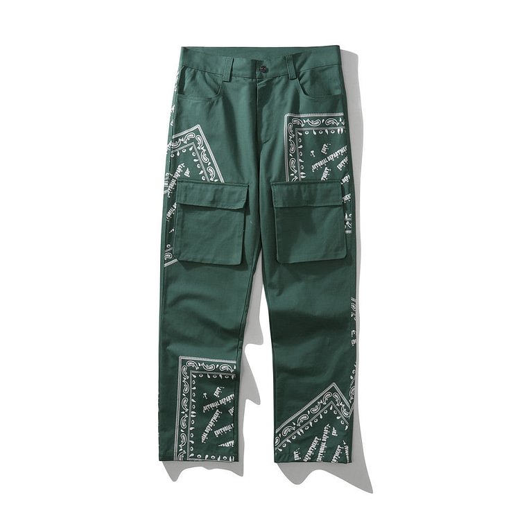 Overalls Men's plus Size Retro Sports Trousers Baggy Straight Trousers Men's Men's Pants