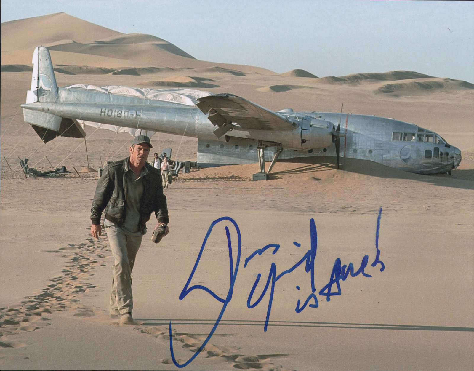 ~~ DENNIS QUAID Authentic Hand-Signed Flight of the Phoenix