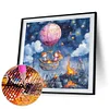 5D DIY Vollrundbohrer teilweise ab Diamond Painting Hei&szlig;luftballon Kit 45x45cm