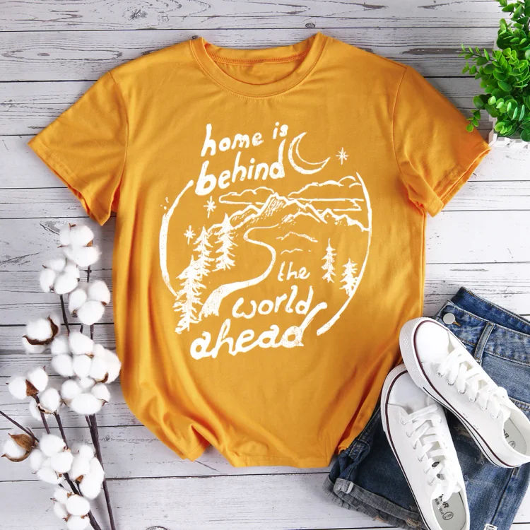 PSL-Home is Behind Quote T-Shirt-607959