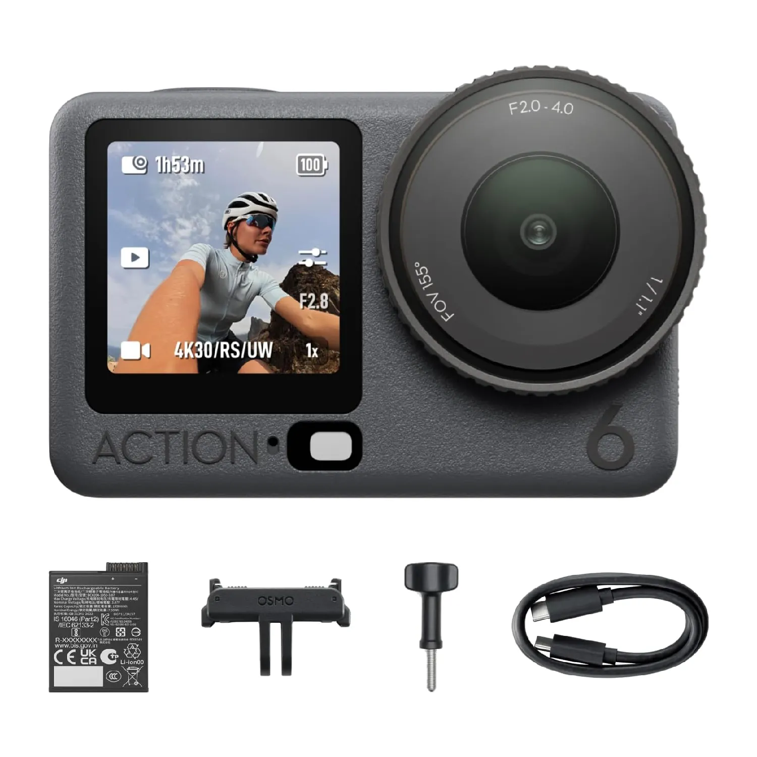 Osmo Action 6 Standard Combo (Certified Pre-Owned)