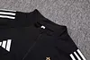 Joyfball 2025/2026 Algeria Half-Pull Training Suit Black Jersey