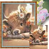 Cattle-11CT Stamped Cross Stitch 40*53cm tapestrymarket
