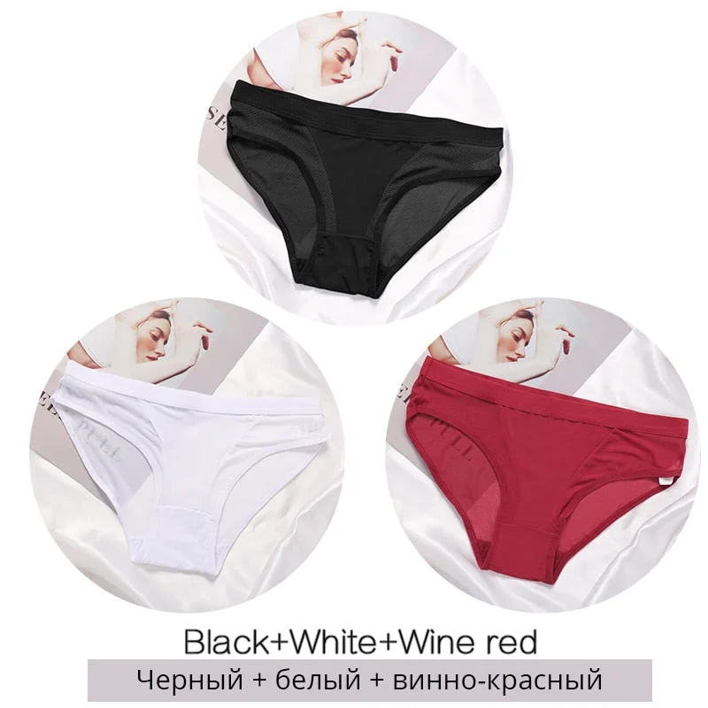FINETOO Women Low Waist Panties Transparent Mesh Underpants M-2XL Ladies Briefs Female Underwear Fashion Girl Panty Lingerie New