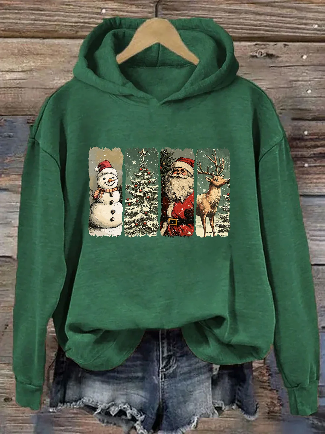 Retro Christmas Hoodie