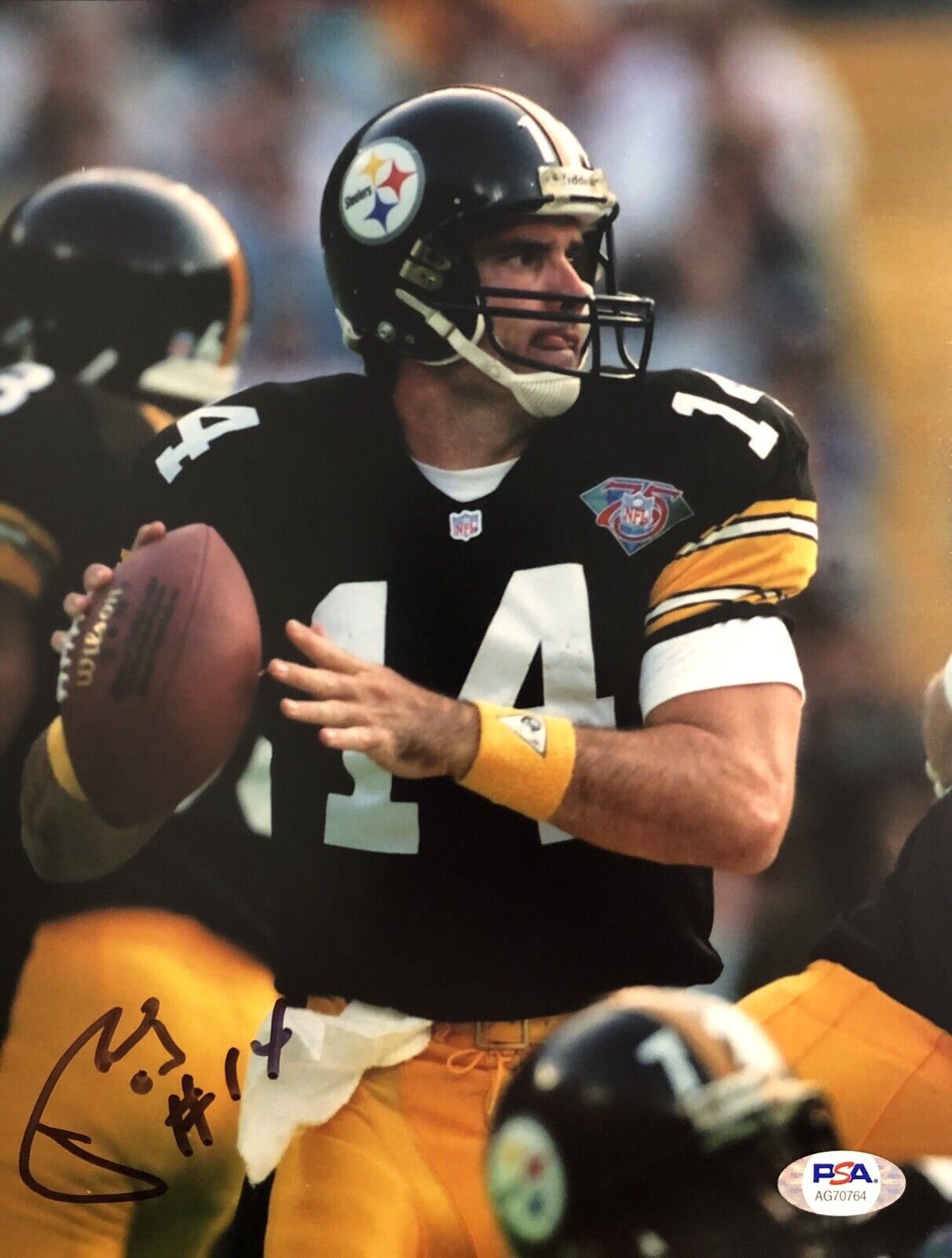 Neil O’Donnell Signed Autographed Pittsburgh Steelers 8x10 Photo Poster painting Psa/Dna