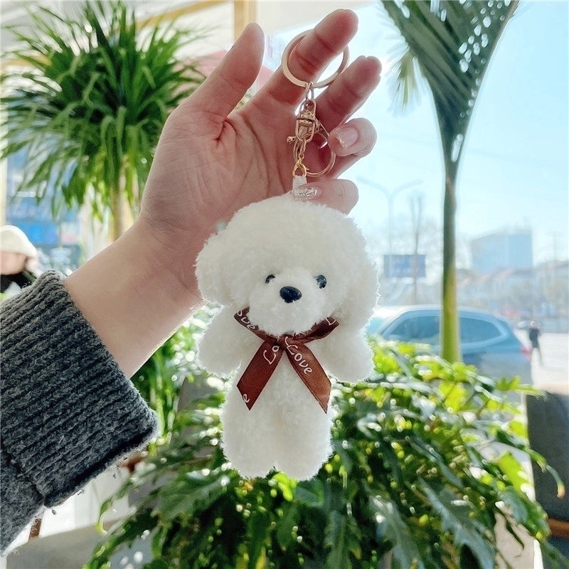 Cute Rabbit Pp Cotton Women’s Bag Pendant Keychain