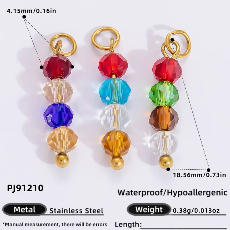 1 Piece 11.34*11.08mm 24.65*13.62mm 4.29*24.15mm 304 Stainless Steel Zircon 18K Gold Plated Tree Heart Shape Candy Jewelry Accessories Pendant