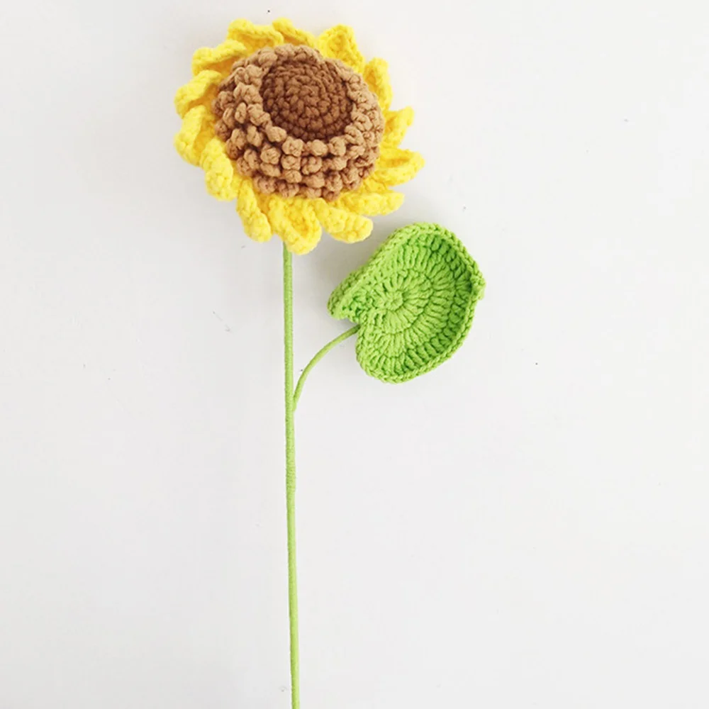 New hand-woven simulation sunflower home decoration