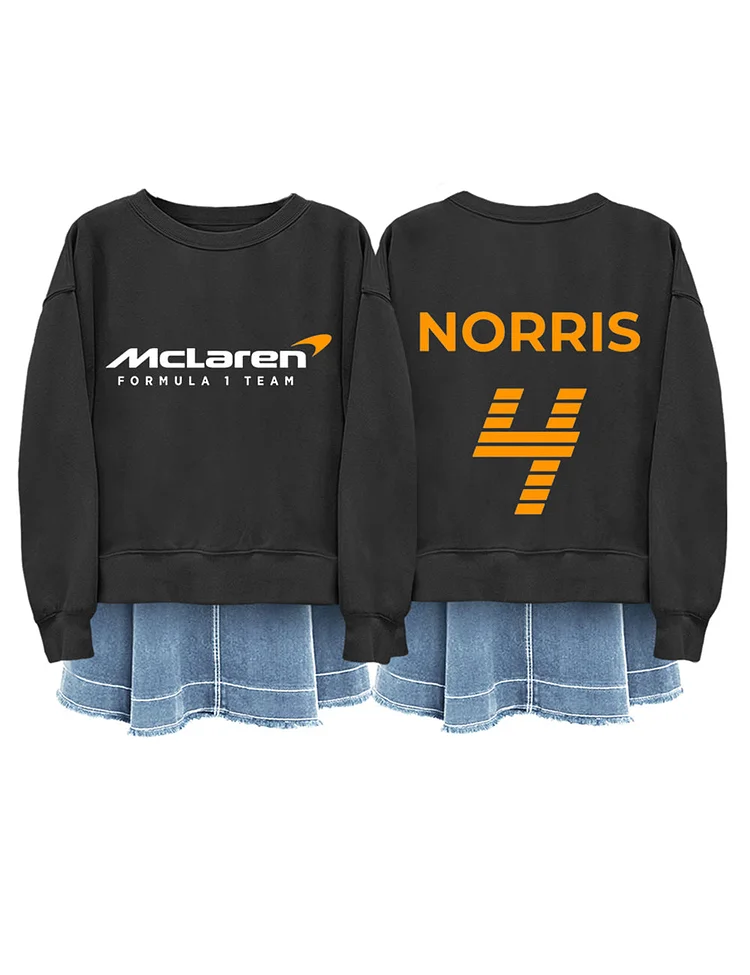 F1Women's Mclaren Formula One Team Norris Art Print Shirt