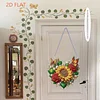 Valentine Day 2D Flat DIY Diamond Art Pendant Diamond Painting Set (Sunflower)