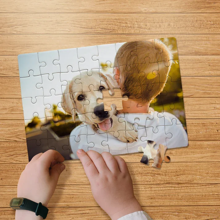 Custom Photo Jigsaw Puzzle Gifts For Pet & Love & Family