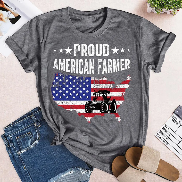 PSL - Proud American Farmer T-Shirt-03794