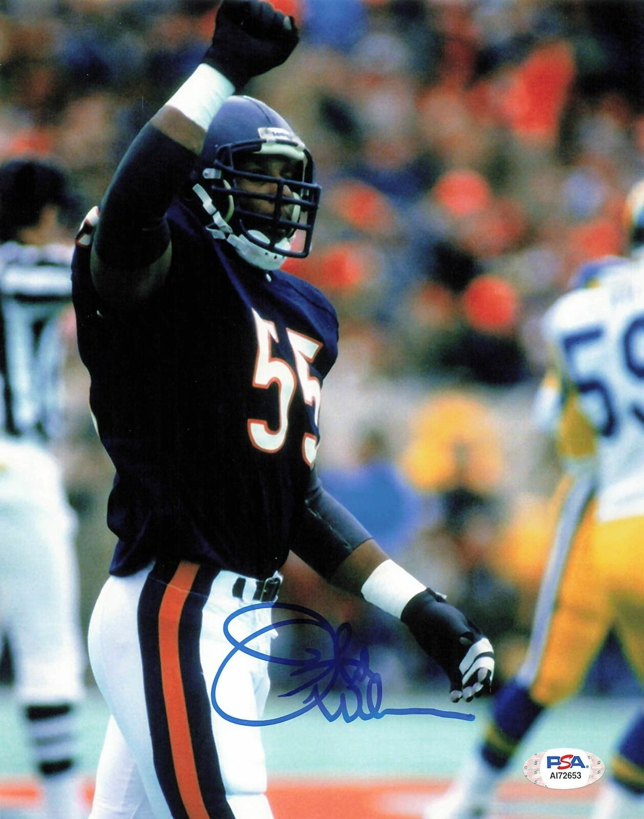 OTIS WILSON Signed 8x10 Photo Poster painting PSA/DNA Chicago Bears Autographed