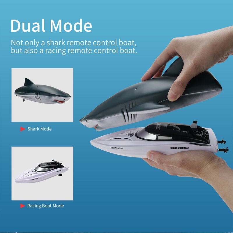 🎉50OFF NOW🎉2 In 1 2.4G Highspeed Remote Control Shark Boat