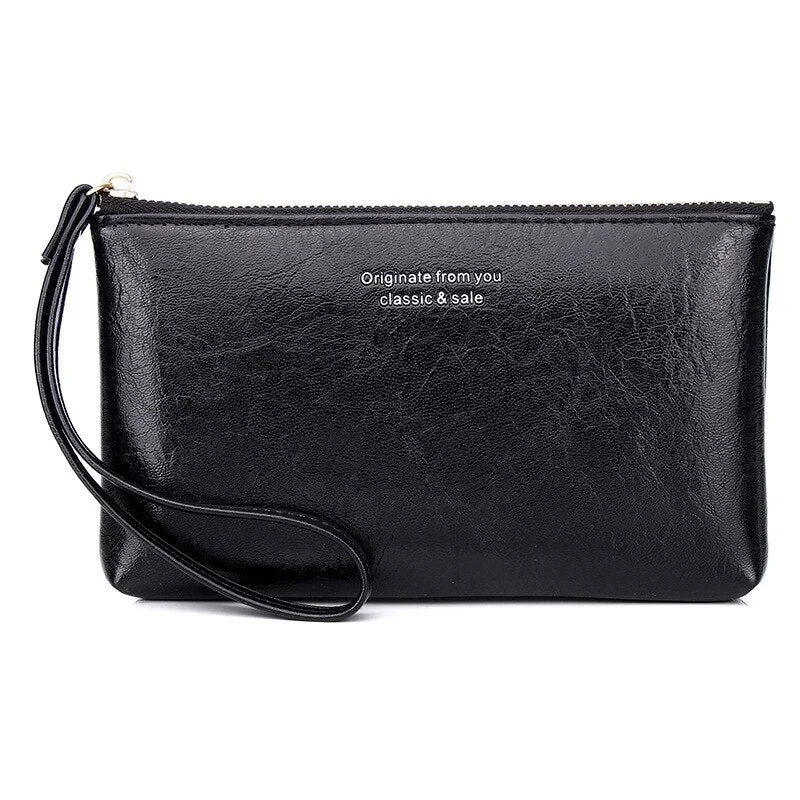 Women New Mobile Phone Bag Wallet Lady Long Clutch Zipper Coin Purse Bag Large Capacity Wrist Bag Wallet Women