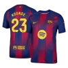 KOUNDE #23 Barcelona Home Authentic Soccer Jersey 2025/26