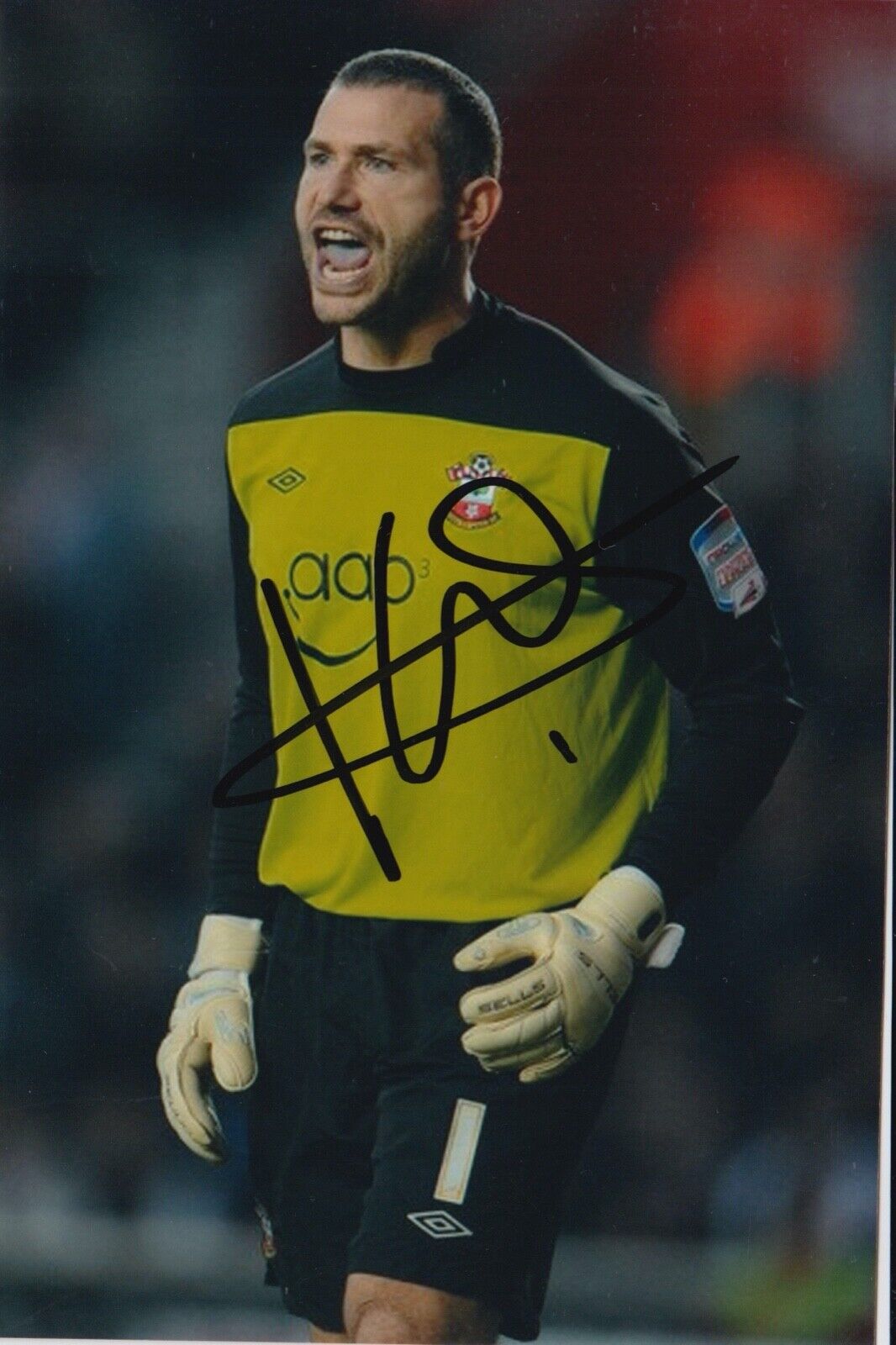 KELVIN DAVIS HAND SIGNED 6X4 Photo Poster painting - FOOTBALL AUTOGRAPH - SOUTHAMPTON 4.