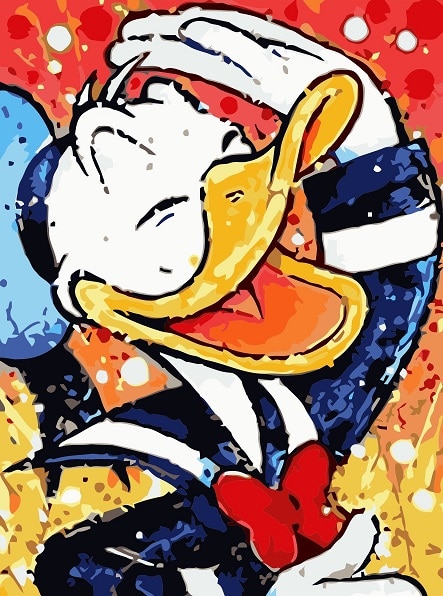 

Donald Duck – Paint By Numbers - 40*50CM, 501 Original