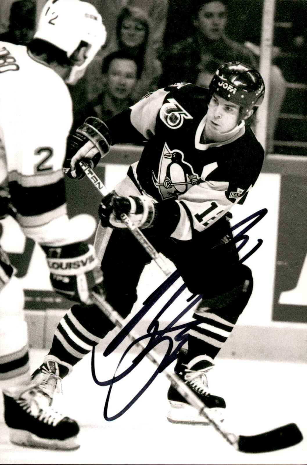 Bob Errey SIGNED autographed 4x6 Photo Poster painting PITTSBURGH PENGUINS #4