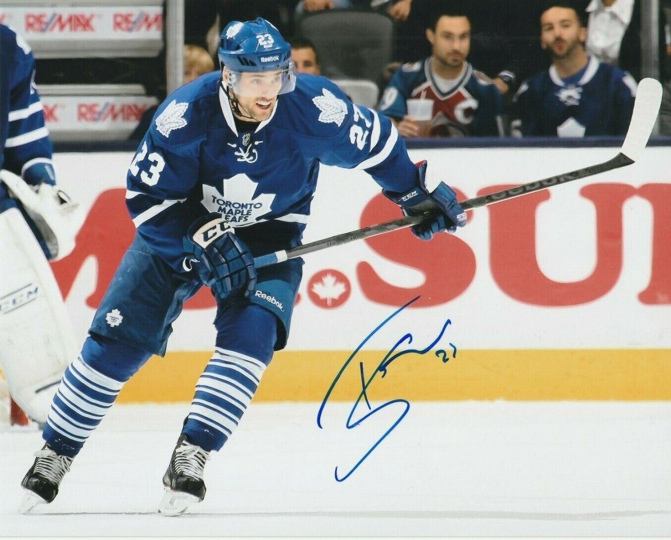 TREVOR SMITH autographed SIGNED TORONTO MAPLE LEAFS 8x10 Photo Poster painting