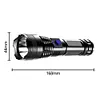 LED Camping Flashlight 3 Gears 250LM Waterproof Work Torch Outdoor Equipment