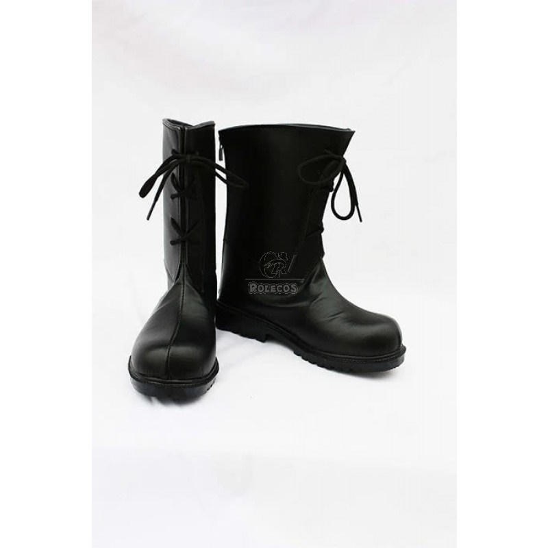 Fate Stay Night Saber Cosplay Boots Black