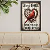 Loving cardinal - peinture diamant perceuse ronde - 30*45cm