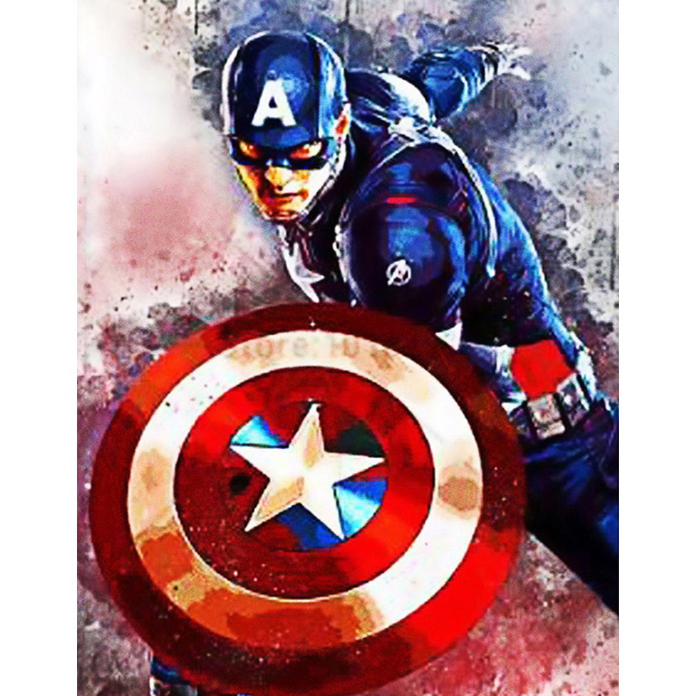 

Captain America - Square Drill Diamond Painting - 40*50CM, 501 Original