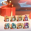 8PCS DIY Diamond Art Greeting Cards Xmas Congratulations Cards & Gifts (Gnome)
