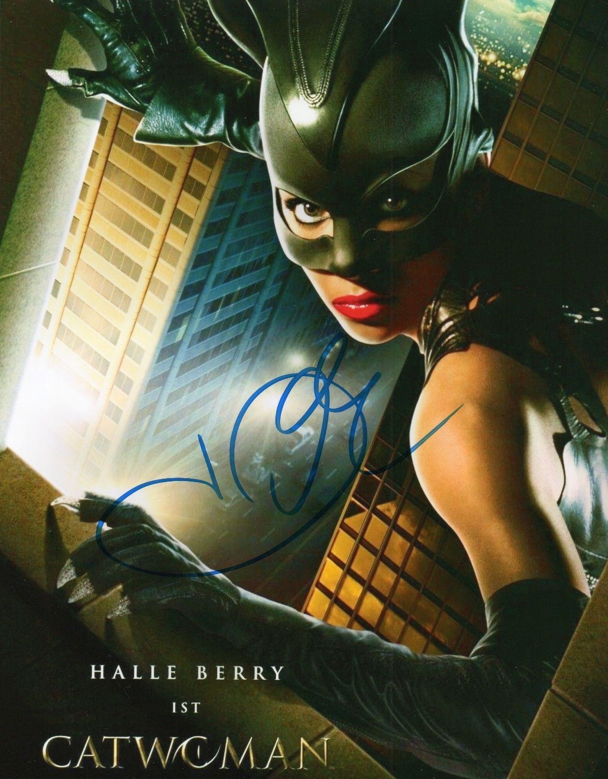 HALLE BERRY AUTOGRAPHED SIGNED A4 PP POSTER Photo Poster painting PRINT 37