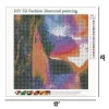 Waterfall Sunrise  | Full Round Diamond Painting Kits