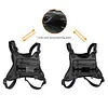 Unisex Front Chest Pack Breathable Lightweight Front Vest Bag Hip Hop Streetwear