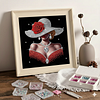 Femme élégante - Peinture diamant spéciale partielle-30*30 cm