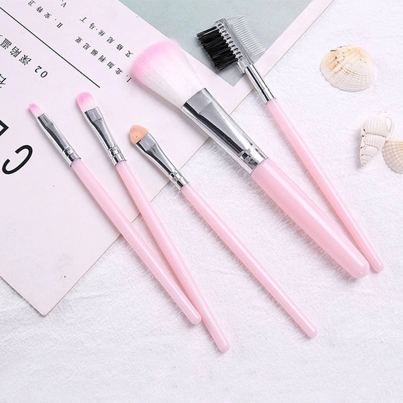 Fashion Artificial Fiber Plastic Plastic Handle Makeup Brushes 1 Set