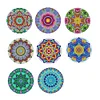 8pcs/set DIY Diamond Crystal Drink Coasters Cup Coasters Kits