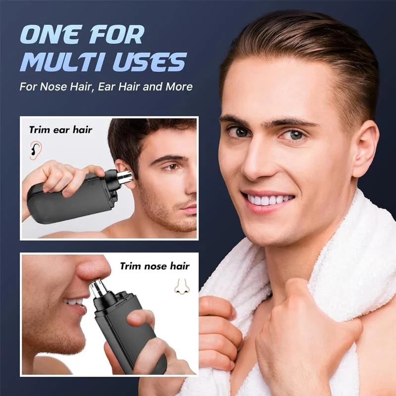 🔥HOT SALE 49% OFF- Portable Nose Hair Trimmer (Painless & Precision)