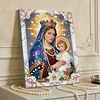 Framed Diamond Painting - Special Shaped - Our Lady (30x40cm)